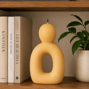 Molde de silicona figura abstracta escultura 11cm