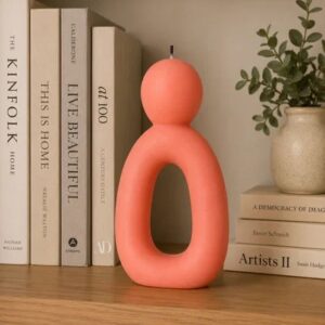 Molde de silicona figura abstracta escultura 13cm