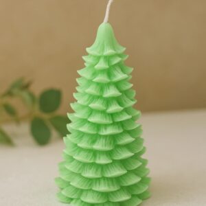 Molde vela árbol navidad pino 8,7cm  007D12