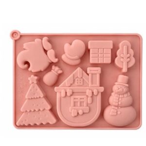 Molde Navidad figuras diferente tamaños