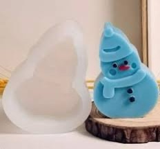 Molde Navidad muñeco de nieve 7cm