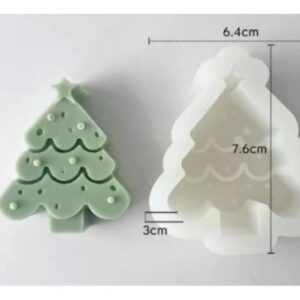 Molde Navidad arbol 6cm