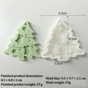 Molde Navidad arbol
