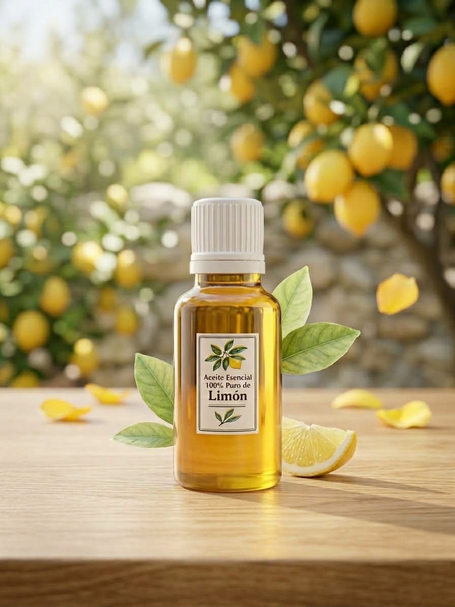 Aceite esencial 100% puro 20cc jabón vela difusor LIMÓN