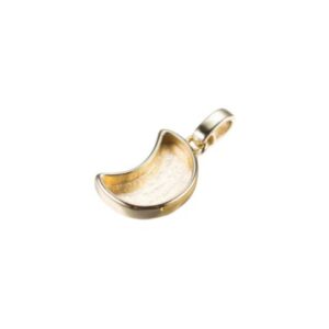 Dije mini luna oro enchapado 24k
