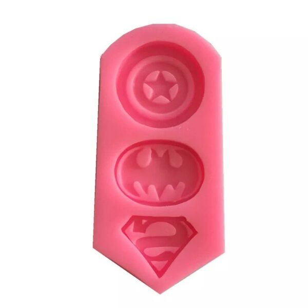 Molde escudos superheroes - Imagen 3