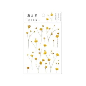 Stickers flores para resina