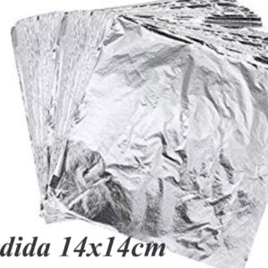 Hoja de plata 14cm x 14cm