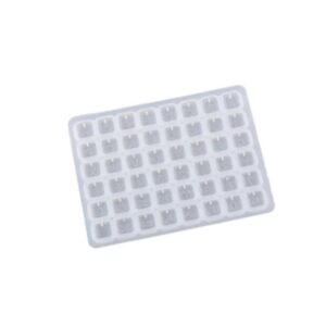 Molde dijes cuadrados con letras