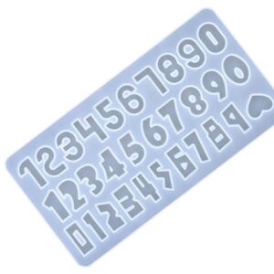 Molde números 3 modelos