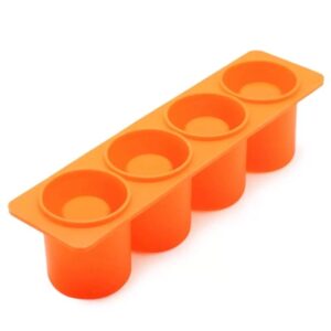 Molde 4 macetas cilindro