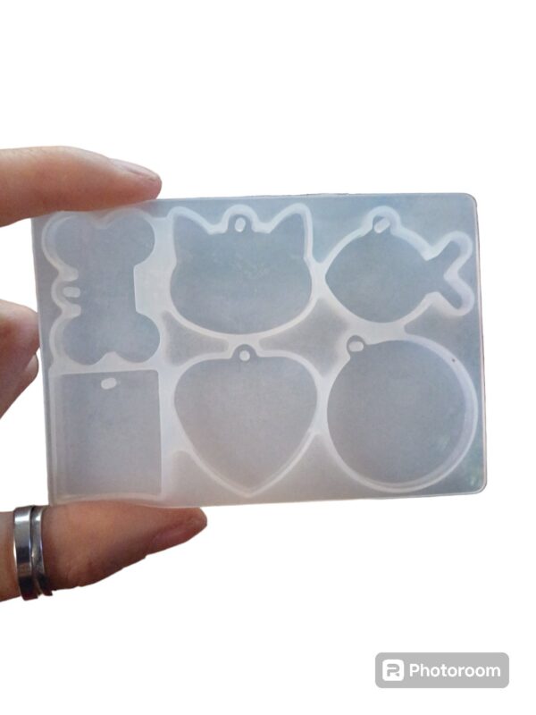 Molde Gato hueso pez chapita - Imagen 2