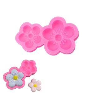 Molde flor doble