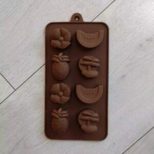 Molde bombones frutas