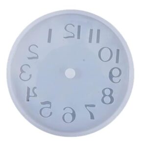 Molde reloj chico 10cm con numeros