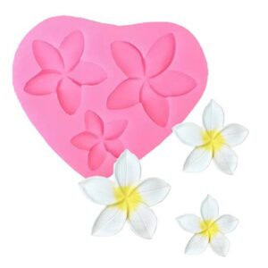 Molde 3 flores jazmin
