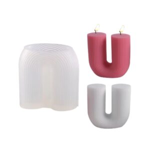 Molde vela arco rayado