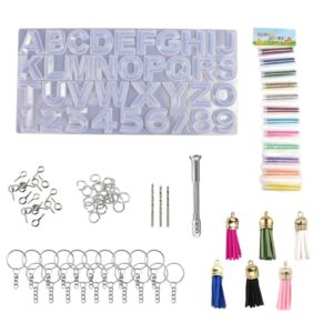 Kit molde llaveros incluye resina