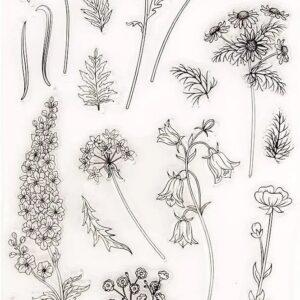 Plancha de silicona flores para sellos jabon vela
