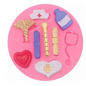 Molde instrumentos médicos doctor