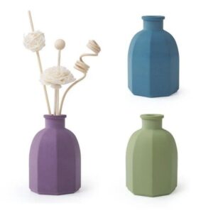 Molde florero frasco octogonal