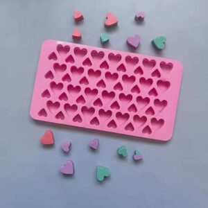 Molde 56 corazones grandes y chicos