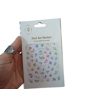 Stickers mini flores/mariposas