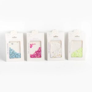 Flores 3D deco con caviar