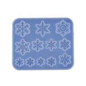 Molde de silicona copos de nieve