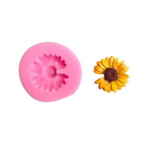 Molde mini girasol sin un petalo