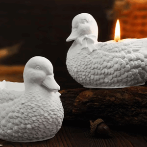 Molde maceta modelo pato