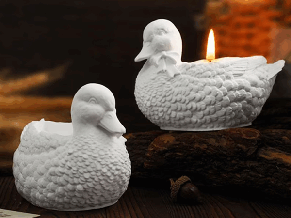 Molde maceta modelo pato