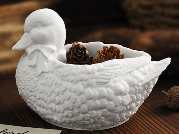 Molde maceta modelo pato - Imagen 3