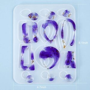 Molde dijes aros formas