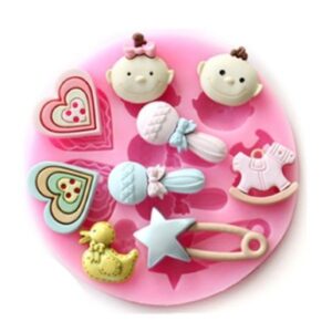 Molde accesorios bebe
