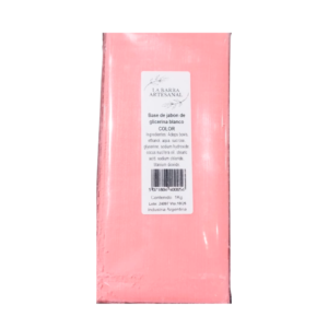 Jabón barra glicerina salmon, amarillo, blanco, neutro o celeste 1kg