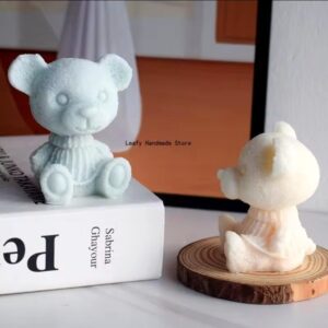 Molde oso con sweter