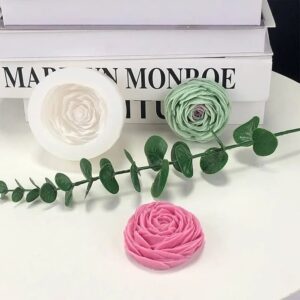 Molde vela flor abierta 23R8