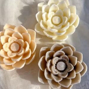 Molde vela flor grande 22H8