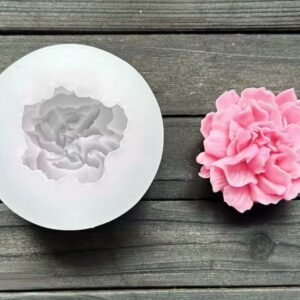 Molde vela flor clavel 23Q8