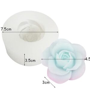 Molde vela flor camelia 26G8