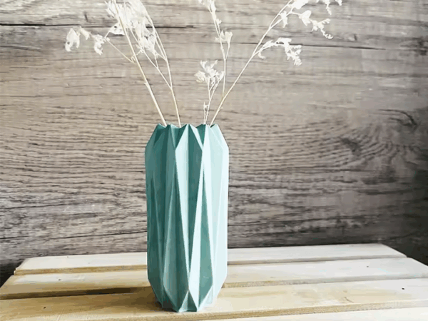 Molde florero origami pequeño - Imagen 3
