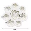 Molde 8 flores - Imagen 3