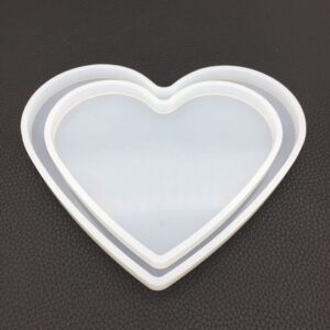 Molde x2 corazon bandeja 15 y 11cm