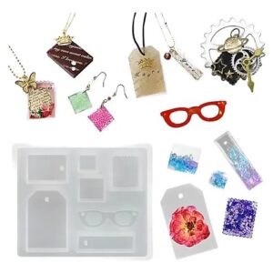Molde dijes aros lentes