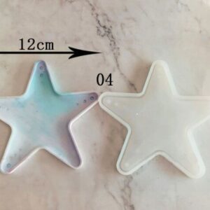 Molde estrella posavaso borde
