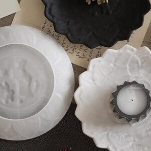 Molde plato modelo hoja 18cm
