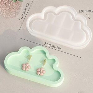 Molde nube con borde 17cm