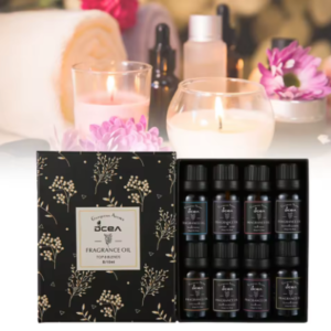 Set 8 esencias aceite aromatico jabon vela