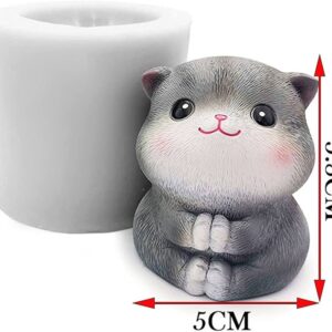 Molde gato sentado 5cm 44B2